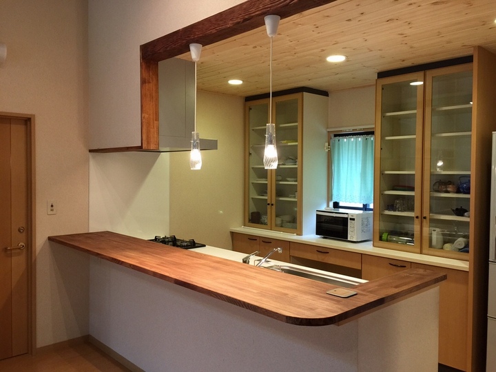 別荘のキッチン・ベーカリー改修